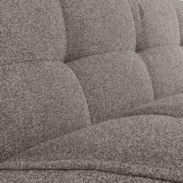 Rudos spalvos sofa iš boucle 204 cm Cluster – vtwonen-image-1