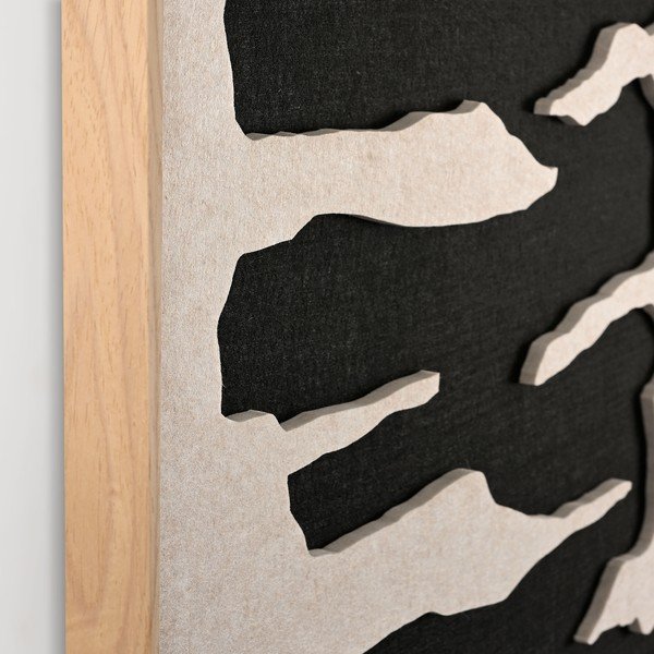 3D paveikslas su rėmeliu/sugeriantis garsą 90x120 cm Frequency 2 – Malerifabrikken-image-3