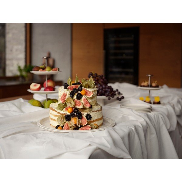 Iš porceliano padėklas serviravimo padėklas ø 32 cm Eau – Zone-image-1