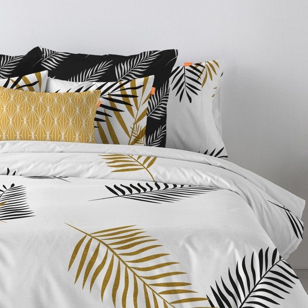 Dekoratyviniai pagalvių užvalkalai 2 vnt. 50x50 cm Foliage – Blanc-image-4