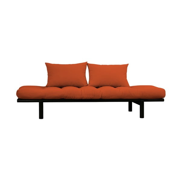 Sofa "Karup Pace Black/Orange