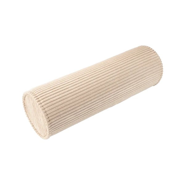 Šviesiai rudos spalvos iš kordinio velveto vaikiška sofos pagalvėlė Roll – Wigiwama