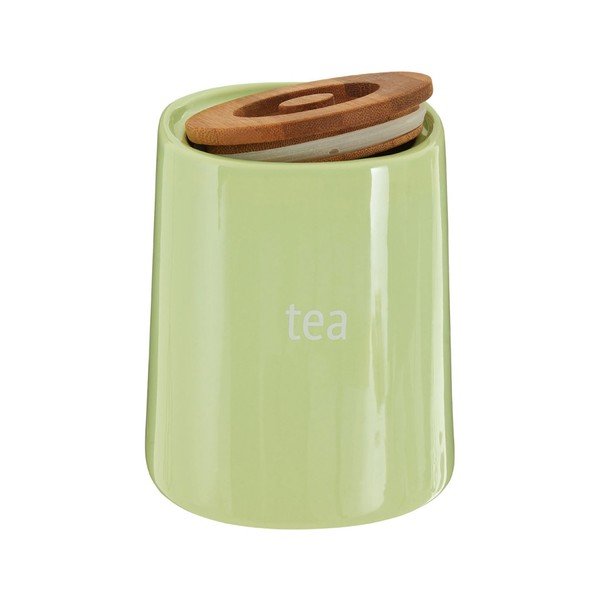Žalias arbatos indelis su bambukiniu dangteliu Premier Housewares Fletcher, 800 ml-image-1