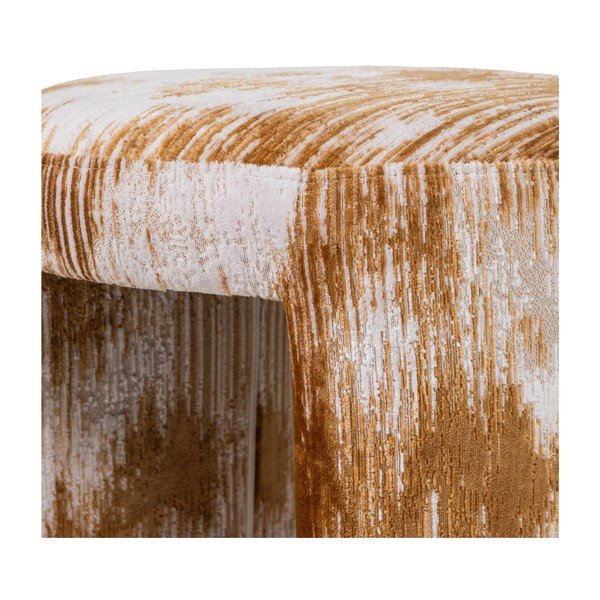 Rudos spalvos iš audinio taburetė Charlie – WOOOD-image-4