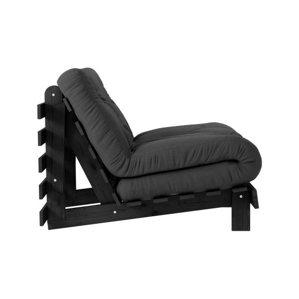 Krėslas tamsiai pilkos spalvos Roots Black Night – Karup Design-image-4