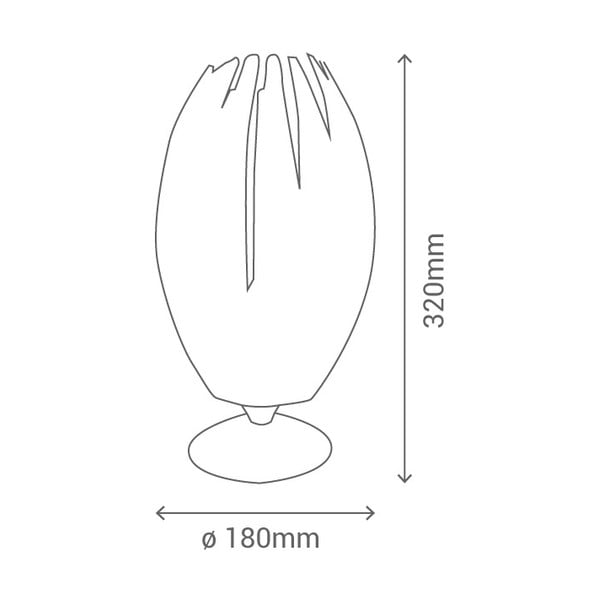 Baltas stalinis šviestuvas SULION Medusa-image-2