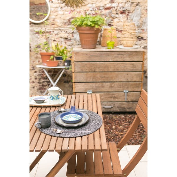 Natūralus medvilnės mišinio kilimėlis Tiseco Home Studio, ø 38 cm-image-3