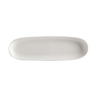 Balta porcelianinė serviravimo lėkštė Maxwell & Williams Basic, 40 x 12,5 cm