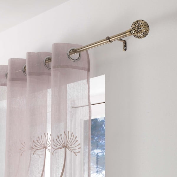 Iš metalo išplečiamas užuolaidos strypas 120 - 210 cm Globa – douceur d'intérieur-image-1