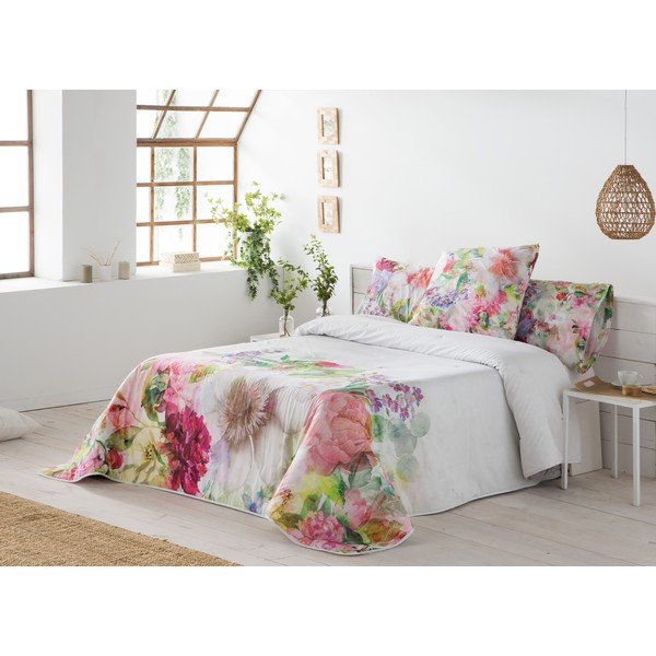 Lovatiesė dvigulei lovai Ethere Peony, 270 x 250 cm-image-3