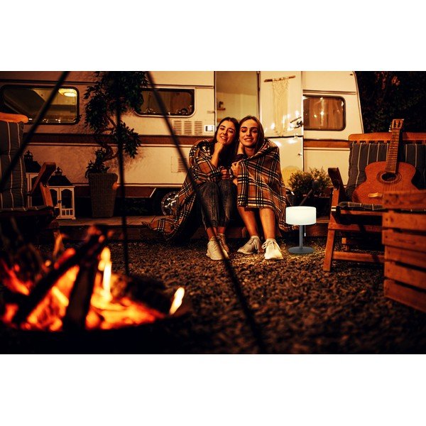 LED reguliuojamo apšvietimo lauko šviestuvas ø 18 cm Cadiz - Fischer & Honsel-image-2