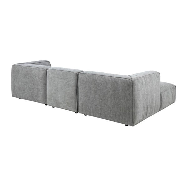 Šviesiai pilka kampinė sofa Bonami Selection Fairfield, 282 cm, kairysis kampas-image-4