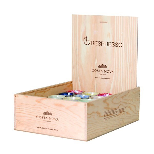 Iš molio puodeliai 40 vnt. espreso 100 ml Grespresso – Costa Nova