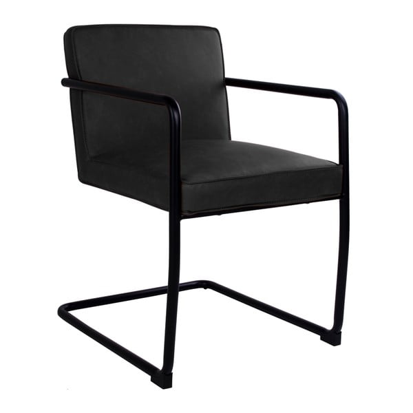 2 juodų valgomojo kėdžių rinkinys "House Nordic Valbo