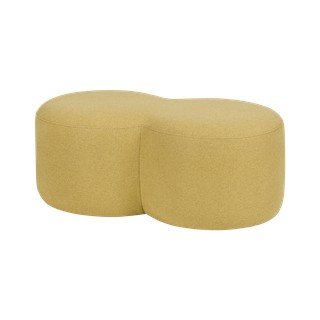Geltonos spalvos pufas Umbo – noo.ma