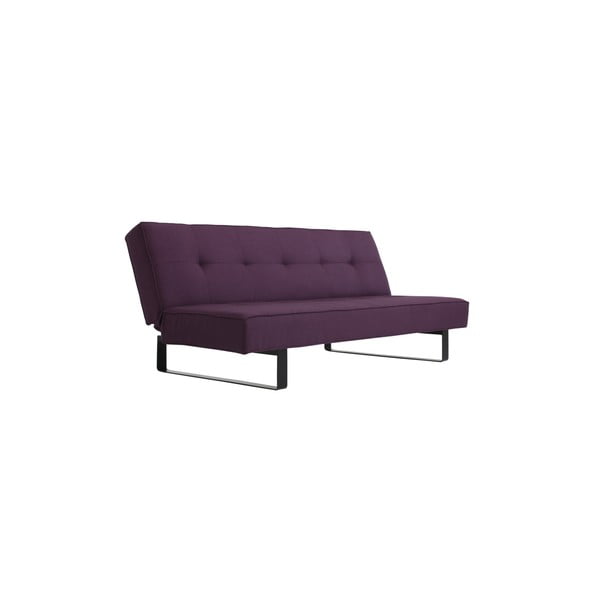 Violetinė sofa lova Individualizuota forma Elegantiška