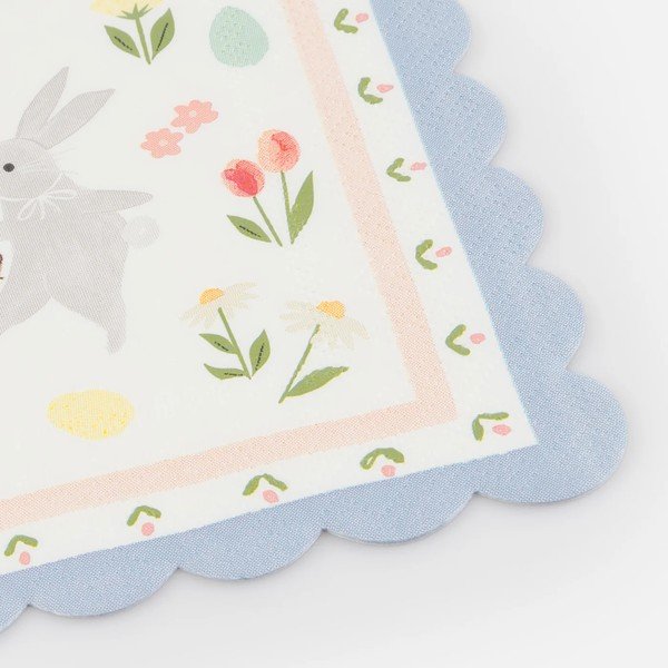 Servetėlės iš popieriaus 16 vnt. Easter Bunny – Meri Meri-image-1