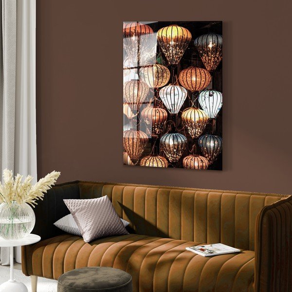 Paveikslas ant stiklo 80x120 cm Lant - Styler-image-1