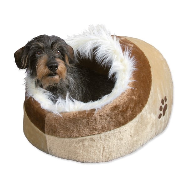 Smėlio spalvos iš pliušo palapinė katei 35x26 cm Trixie Minou – Plaček Pet Products-image-2