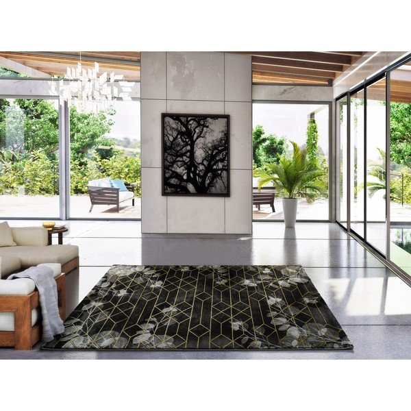Juodas kilimas Universal Poet, 200 x 290 cm-image-1