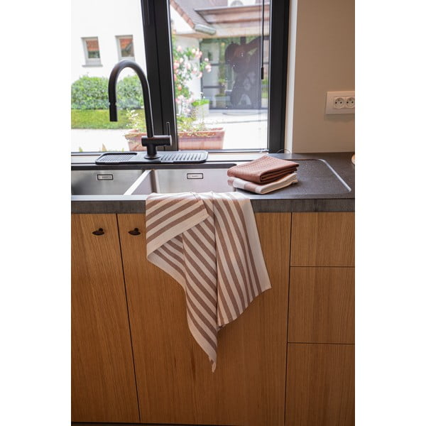 Iš medvilnės virtuvės rankšluosčiai 3 vnt. 51x74 cm Marra – Tiseco Home Studio-image-3