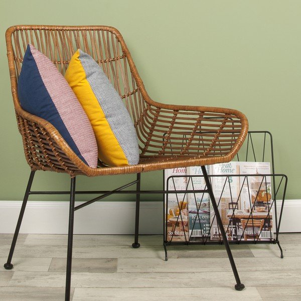 Juodas žurnalų stovas PT LIVING Diamond-image-1