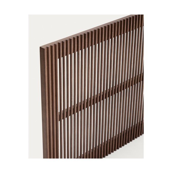 Tamsios natūralios spalvos iš uosio masyvo galvūgalis 195x70 cm Beyla – Kave Home-image-2
