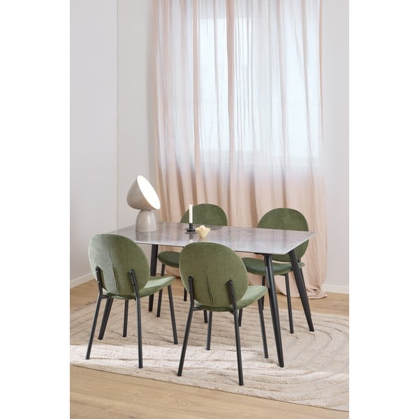 Khaki spalvos valgomojo kėdė Cliff – Actona-image-4