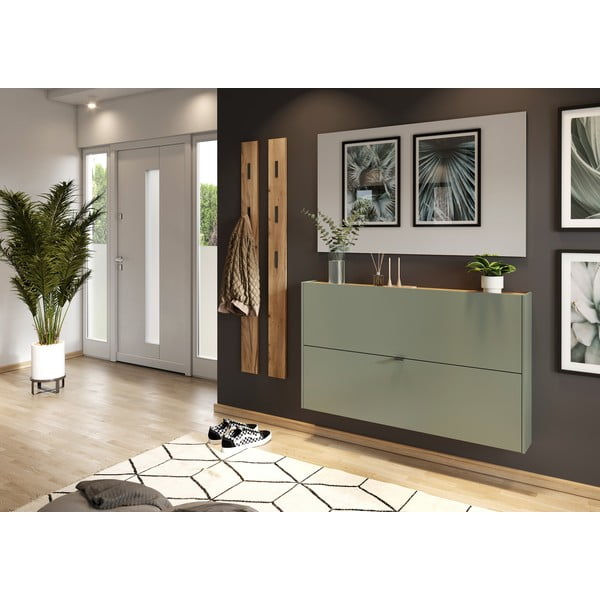 Atlenkiama spintelė batams žalios spalvos/pilkos spalvos Ameca – Germania-image-1