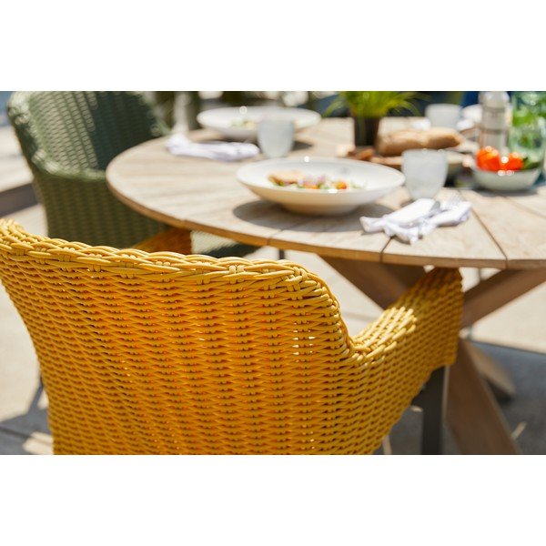 Sodo stalas iš tikmedžio "Hartman Provence", ø 150 cm-image-3
