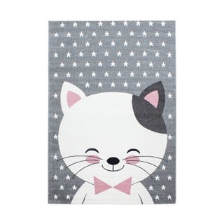 Vaikiškas kilimas rožinės spalvos/pilkos spalvos 80x150 cm Kids – Ayyildiz Carpets