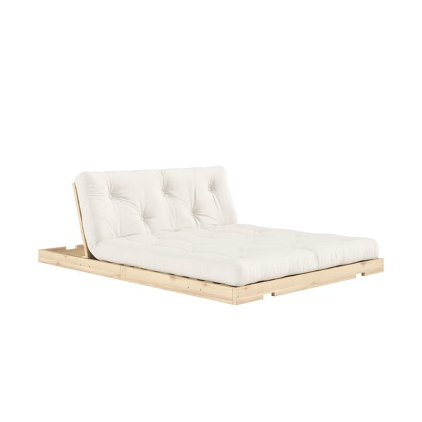 Kreminės spalvos sulankstoma sofa 145 cm Flip – Karup Design-image-4