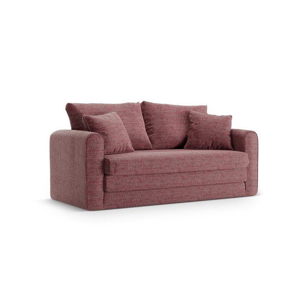 Tamsiai rožinės spalvos sulankstoma sofa 158 cm Lido – Micadoni 