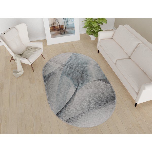 Skalbiamas kilimas šviesiai pilkos spalvos 120x180 cm – Vitaus-image-1