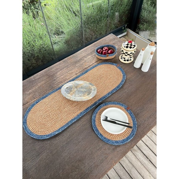 Iš džiuto stalo takelis 35x100 cm Wicker – Mila Home Luxury-image-2