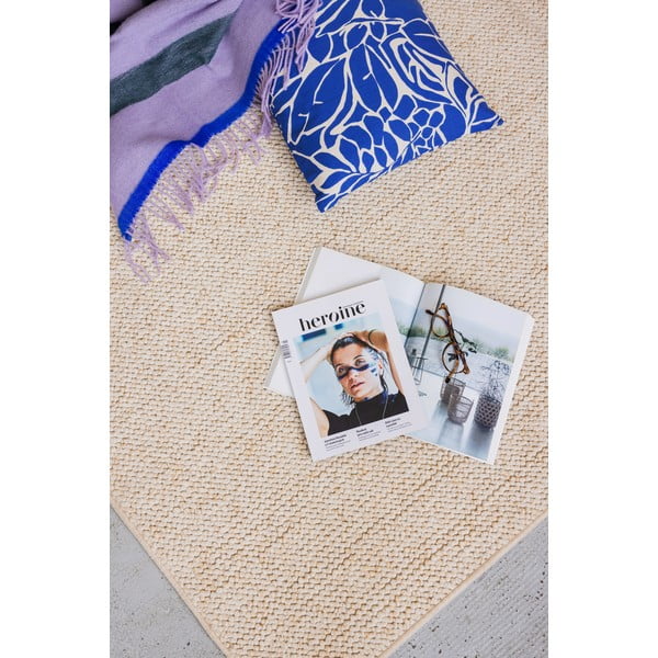 Kilimas kreminės spalvos 160x240 cm Wolly – BT Carpet-image-4