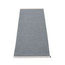 Pilkos spalvos lauko kilimas 60x150 cm Mono Granit – Pappelina