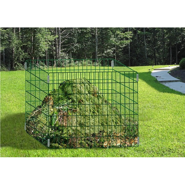 Komposto dėžė žalios spalvos – Garden Pleasure-image-3