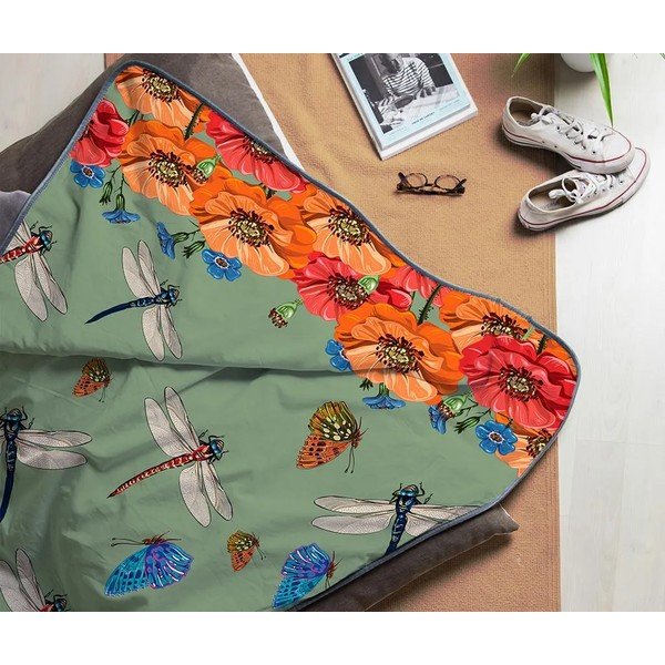 Dvipusis pledas Madre Selva Tierra Bella, 130 x 170 cm-image-1