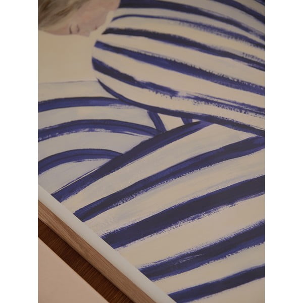 Plakatas 50x70 cm Blue Stripe at Concorde – Sofia Lind – The Poster Club-image-2