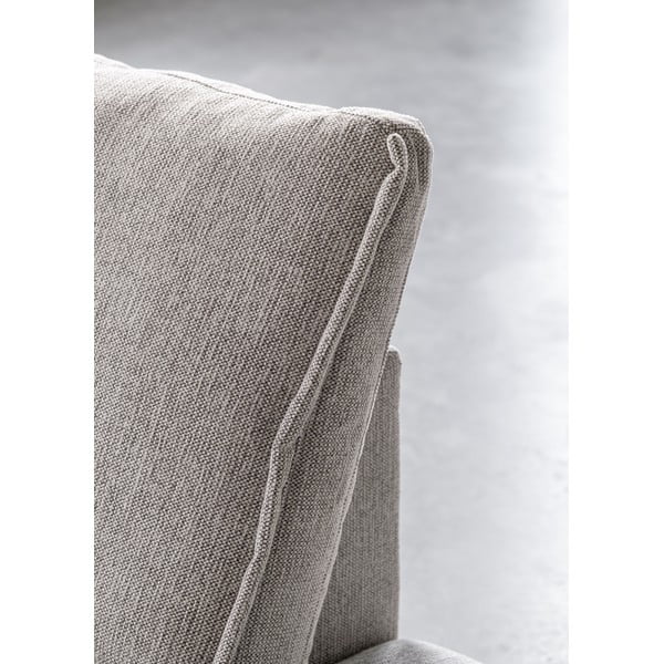 Pilkai smėlinės spalvos sulankstoma/su sandėliavimo vieta kampinė sofa (su kairiuoju kampu/su gultu) Charming Charlie – Miuform-image-4
