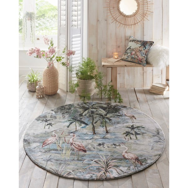 Apvalios formos kilimas ø 160 cm Habitat – Asiatic Carpets-image-1