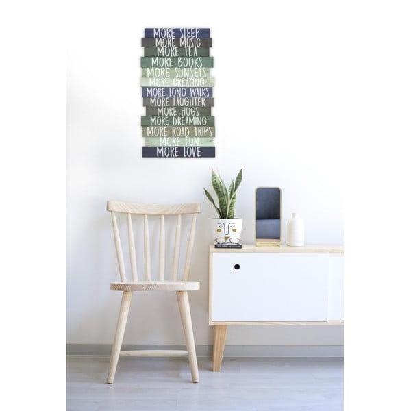 Ženklas 30x50 cm I Want More – Really Nice Things-image-2