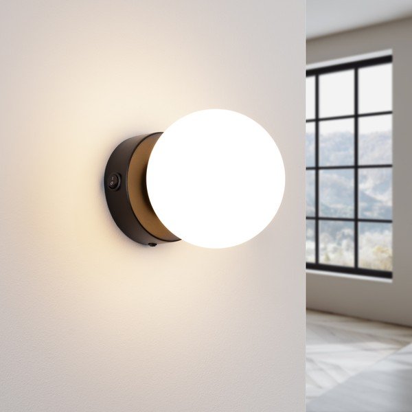 Sieninė lempa juodos ir baltos spalvos Blaze – Sollux-image-2