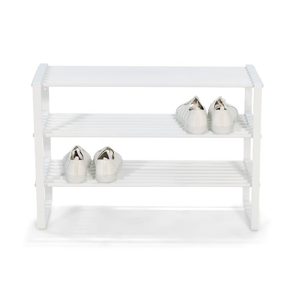 Baltos spalvos iš metalo spintelė batams 70x49x29 cm Rex – Spinder Design-image-4