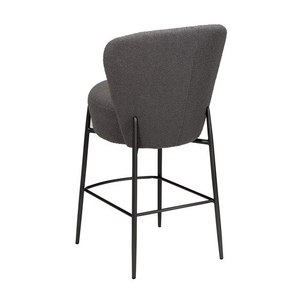 Pilkos spalvos baro taburetė (sėdynės aukštis 68 cm) Orbit – DAN-FORM Denmark-image-3