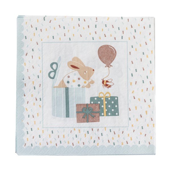 Iš popieriaus servetėlės 20 vnt. 33x33 cm Celebrate – Bloomingville Mini-image-2