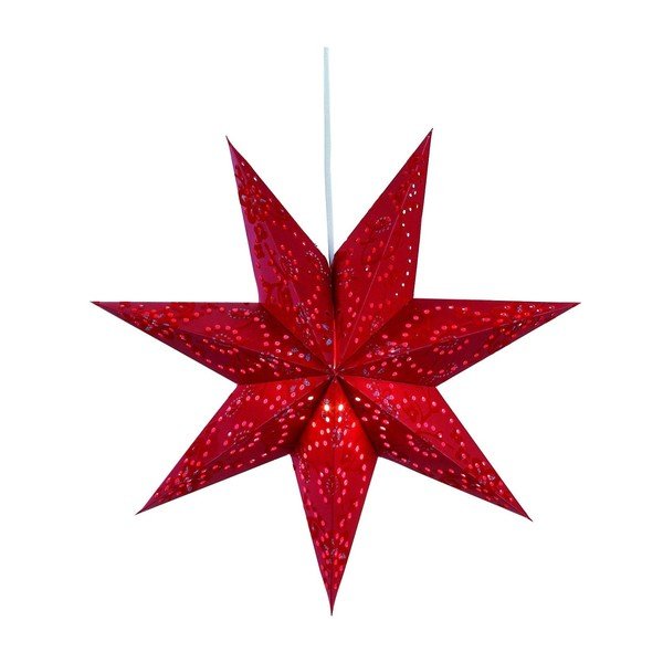 Pakabinama šviečianti Kalėdų dekoracija raudonos spalvos Aratorp – Markslöjd