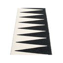 Juodos ir baltos spalvos lauko kilimas 70x150 cm Vivi Black – Pappelina
