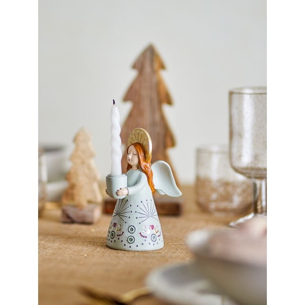 Iš poliesterinės dervos žvakidė Emmelie – Bloomingville-image-2